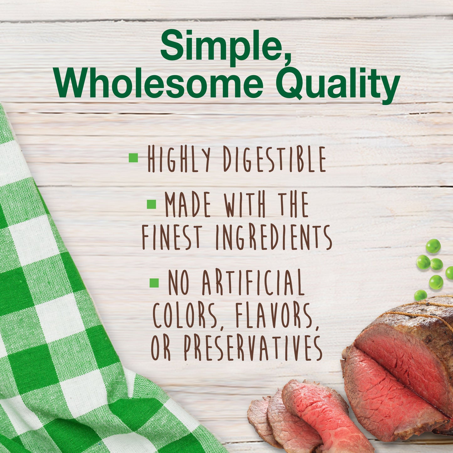 Nylabone Healthy Edibles AllNatural Long Lasting Roast Beef Dog Chew Treats Roast Beef, SMall/Regular Up To 25 Ibs. 3 ct