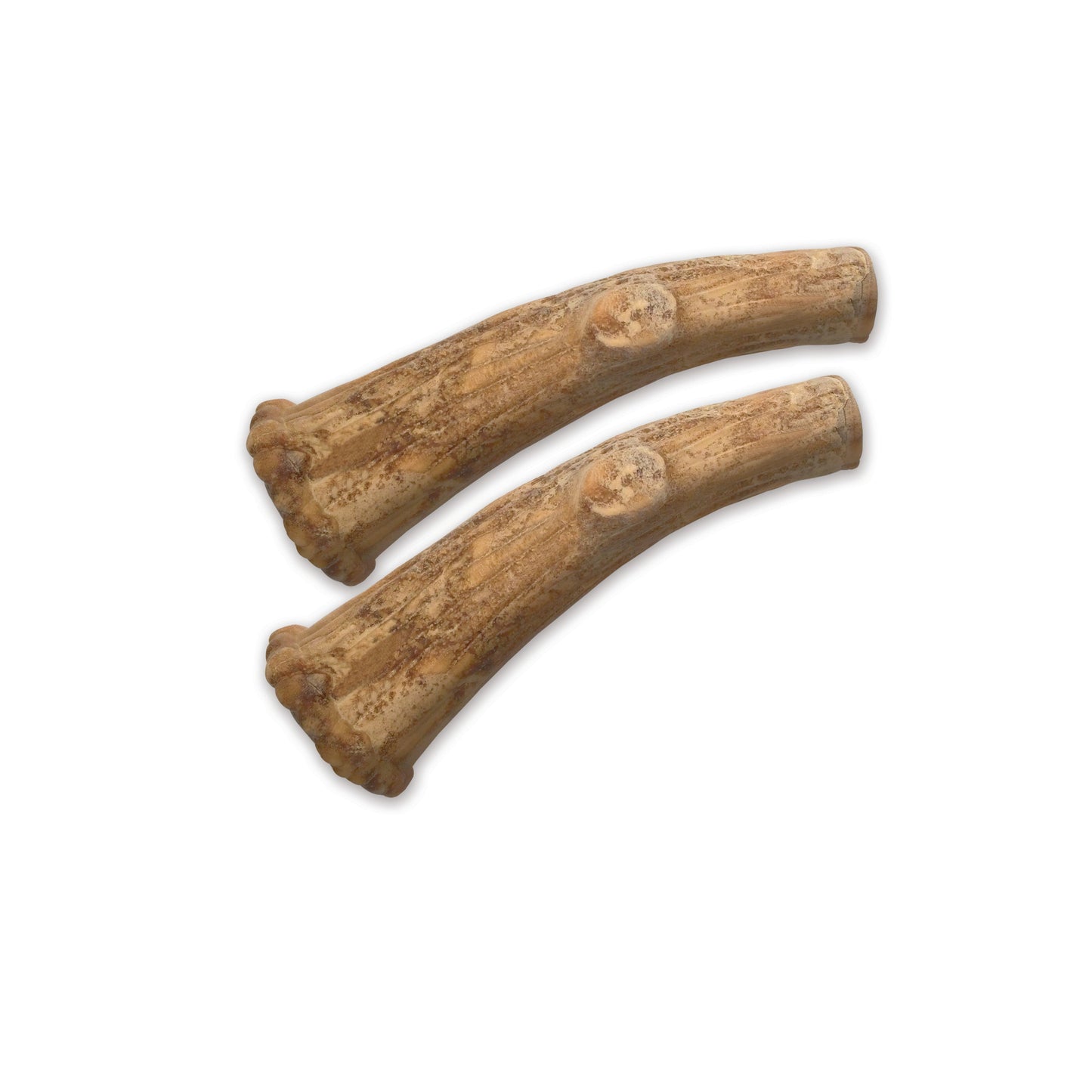 Nylabone Healthy Edibles WILD Antler Natural Long Lasting Dog Chew Treats Venison, Large/Giant Up To 50 Lbs. 2 ct