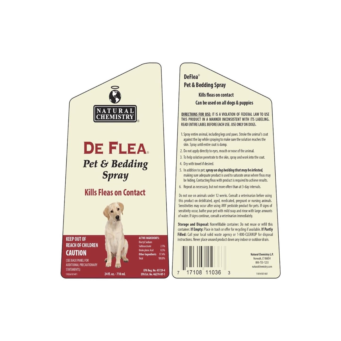 Miracle Care De Flea Pet & Bedding Spray 24oz.