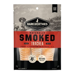 Barkworthies Dog Smoked Trachea 6 Inch 3 Pack