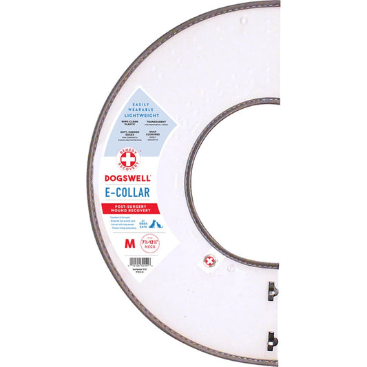 Dogswell Dog-Cat Remedy and Recovery Rigid E-Collar Medium Assist