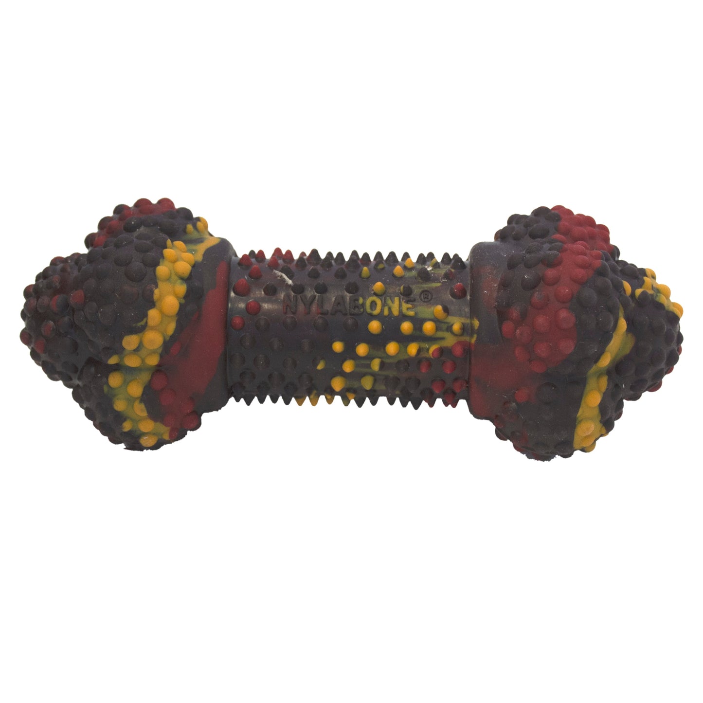 Nylabone Flavor Frenzy Strong Chew Dog Toy Bacon & Cheeseburger 1ea/SMall/Regular - Up To 25 Ibs.