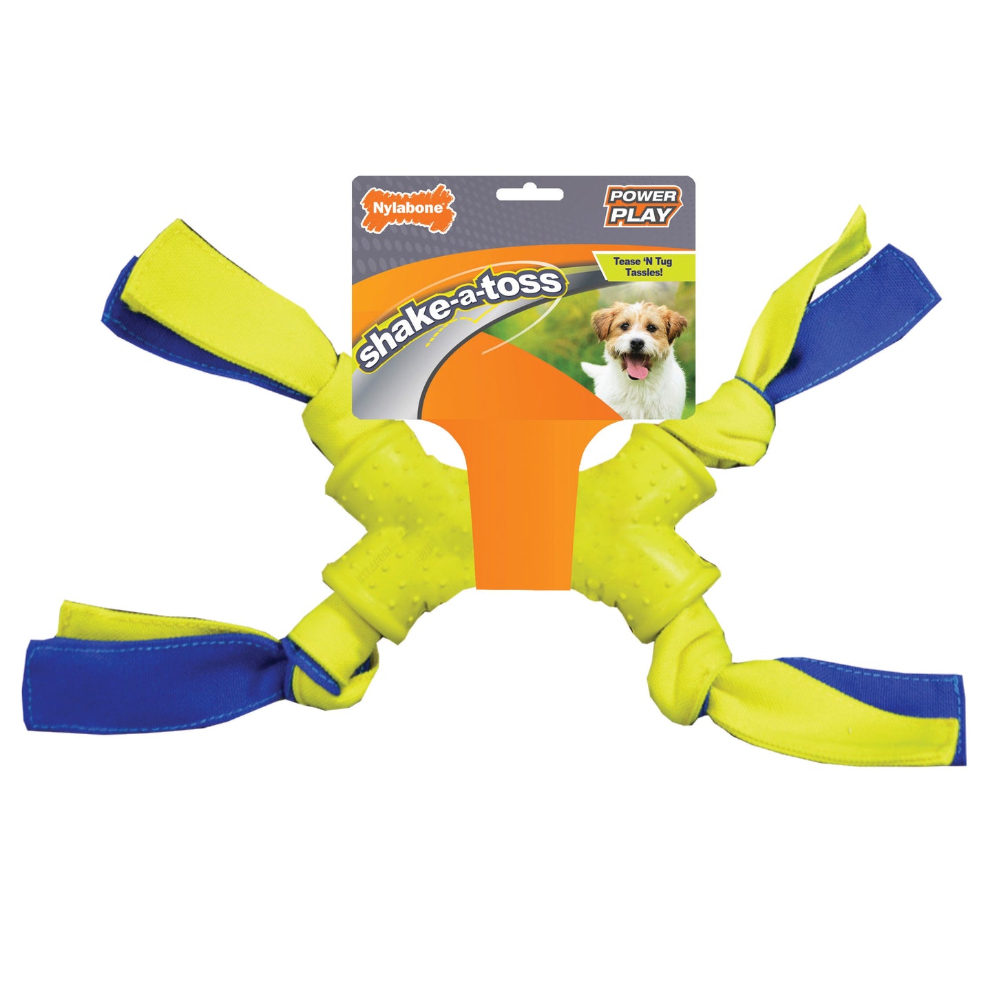 Nylabone Power Play Interactive Dog Toy Shake-a-Toss 1ea/SMall/Regular - Up To 25 Ibs.