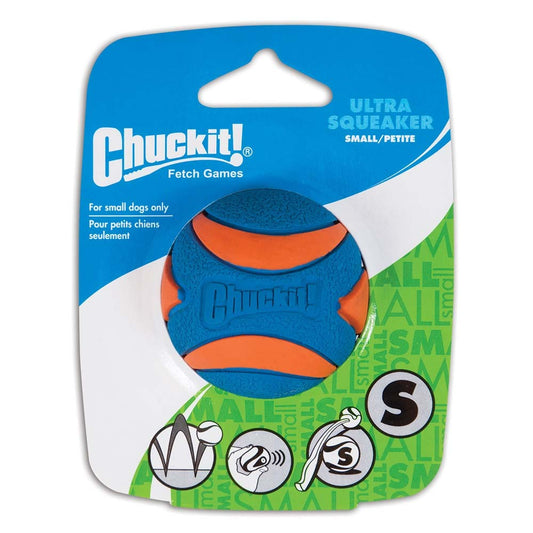 Chuckit! Ultra Squeaker Ball Dog Toy 1ea/SM