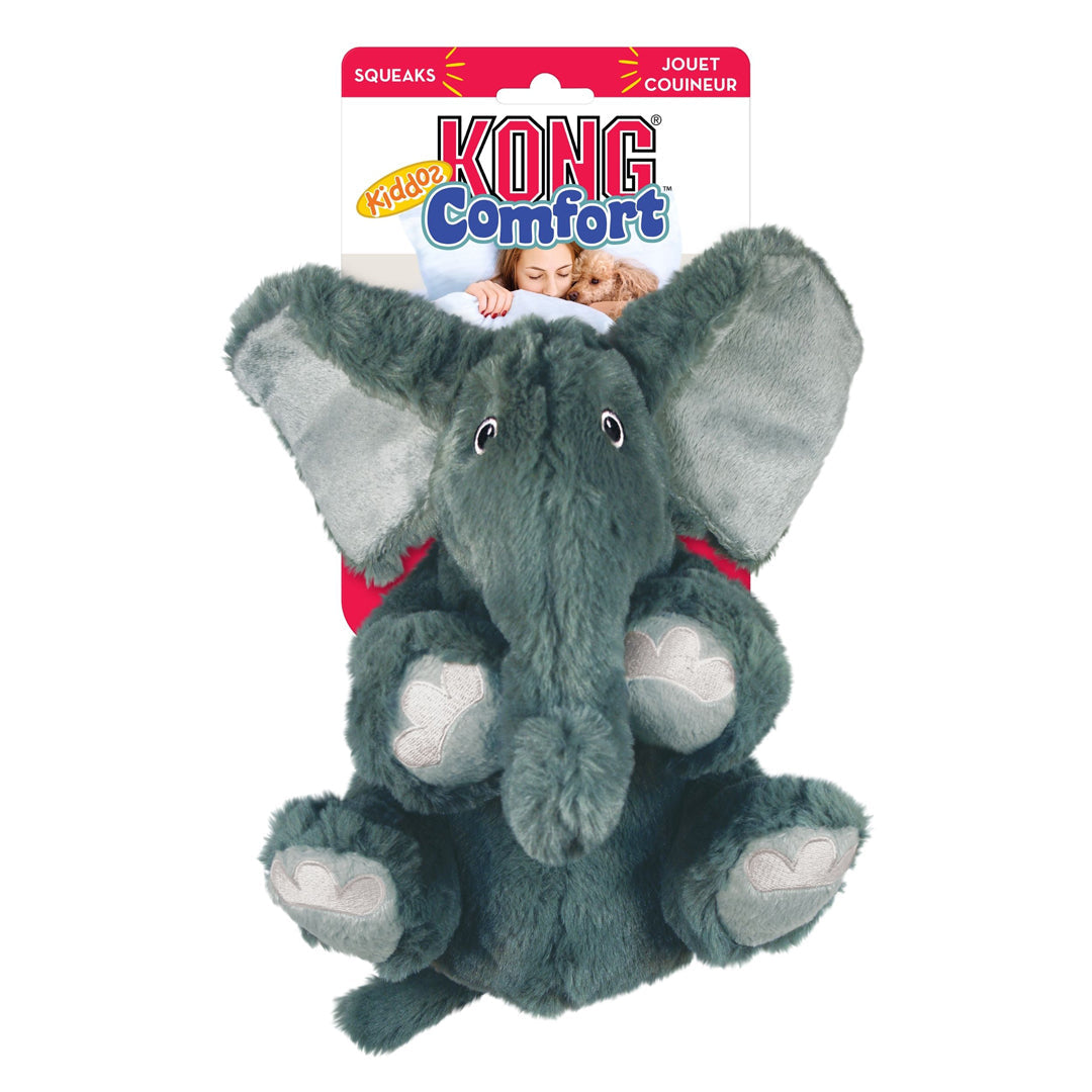 KONG Comfort Kiddos Elephant Dog Toy 1ea/LG