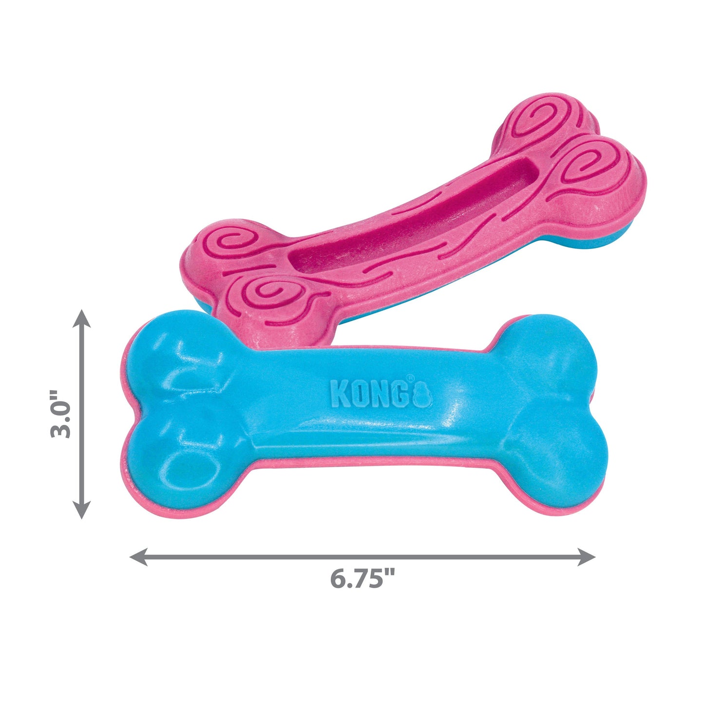 KONG ChewStix Puppy Curve Bone LG (2 pack)