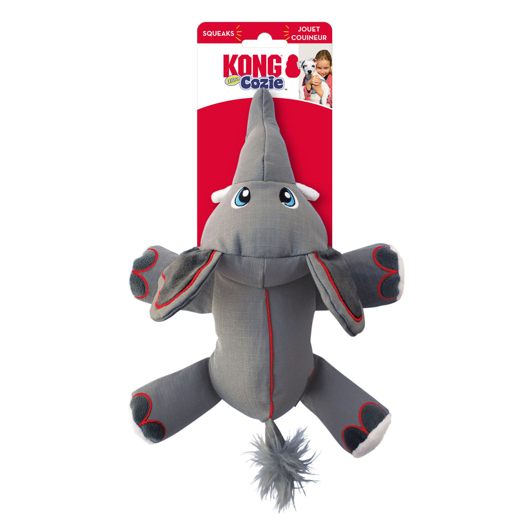 KONG Cozie Ultra Ella Elephant Dog Toy 1ea/MD