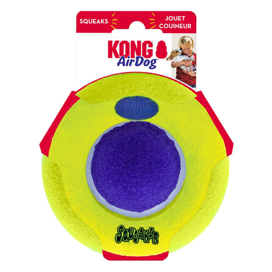 KONG Airdog Squeaker Saucer Dog Toy 1ea/MD