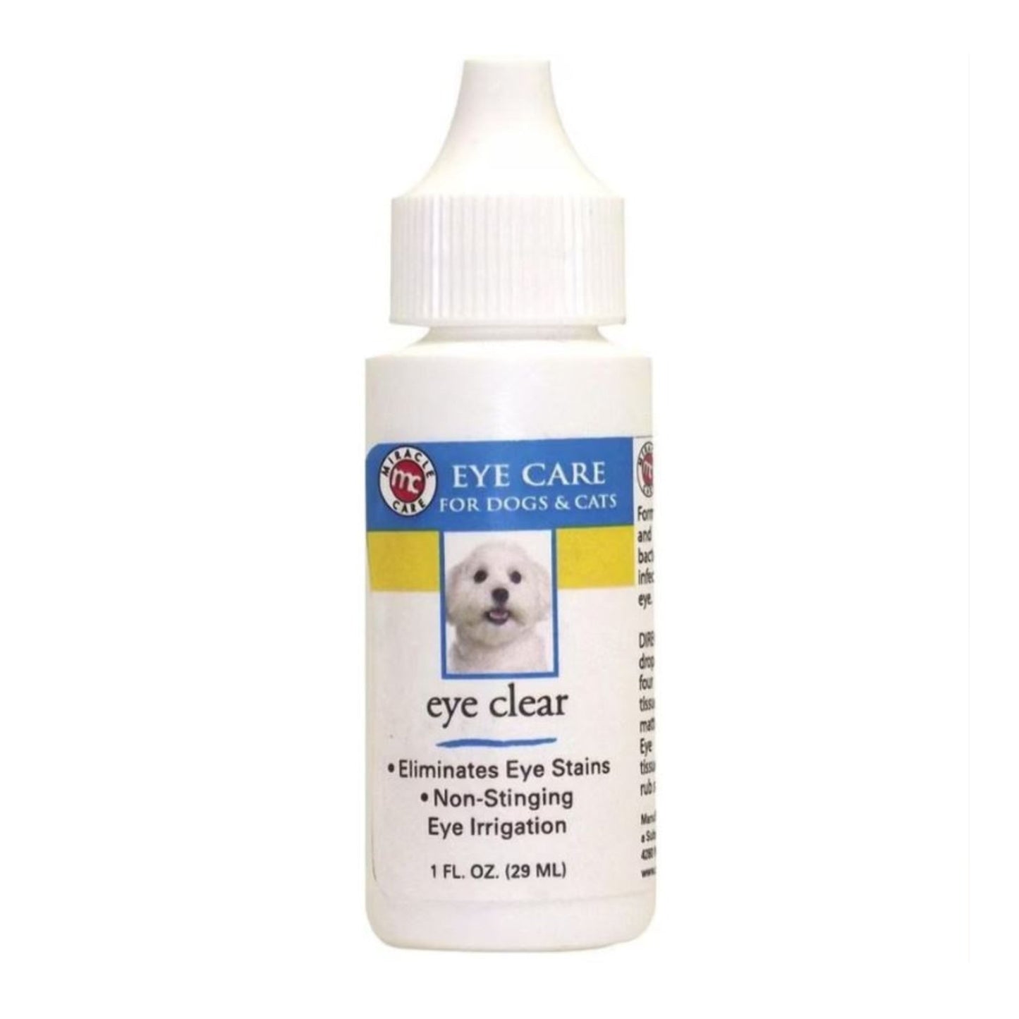 Miracle Care Eye Care Eye Clear For Dogs & Cats 1oz.