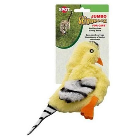 Spot Ethical Jumbo Skinneeez For Cats Exotic Series Goldfinch