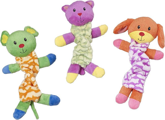 Spot Lil Spots Plush Dog Toy Bungee Assorted 1ea/9 in