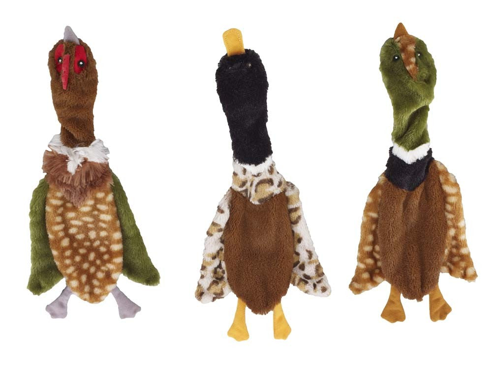 Skinneeez Crinkler Dog Toy Bird Assorted 1ea/14 in