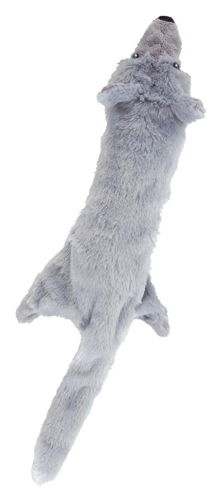 Skinneeez Dog Toy Big Bite Wolf Gray 1ea/19.5 in