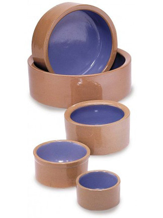 Spot Standard Crock Dog Bowl Blue, 1ea/7.5 in