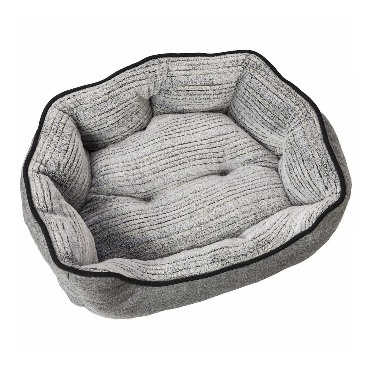 Ethical Pet Sleep Zone Clam Shell 24" Gray