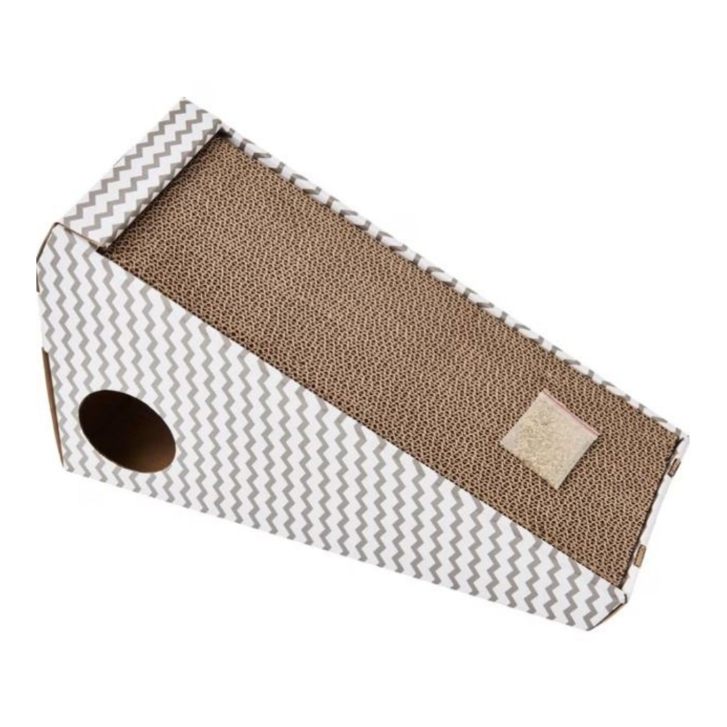 Spot 17" Ramp Cat Scratcher with catnip pouch and toy