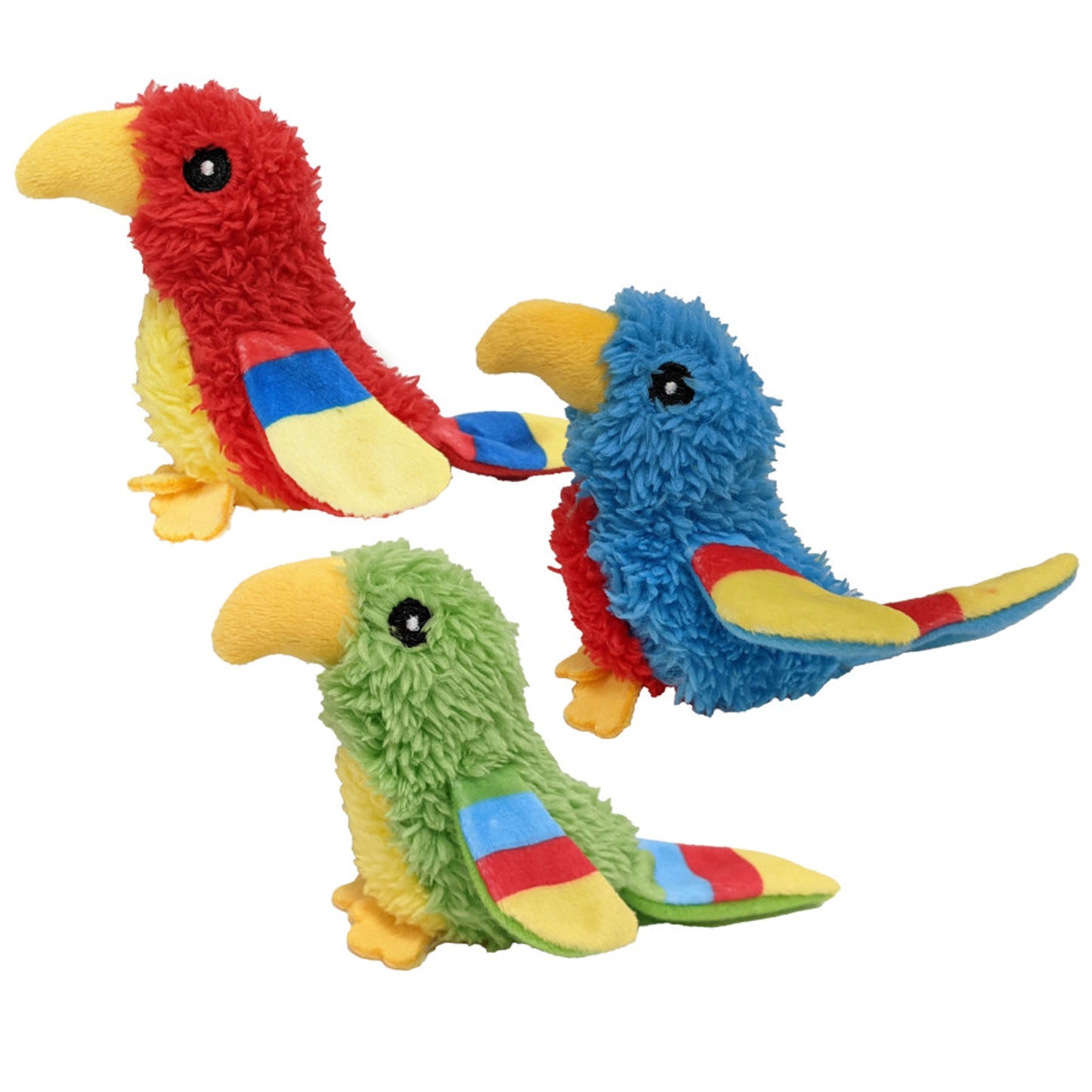 Earth Parrot Catnip Toy Assorted; 1Ea-One Size