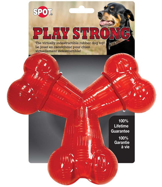 Spot Play Strong Dog Toy Trident 1ea/6 in