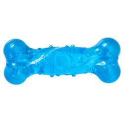 Spot Play Strong Scent-Station Bone Dog Toy Bacon Blue 1ea/5 in