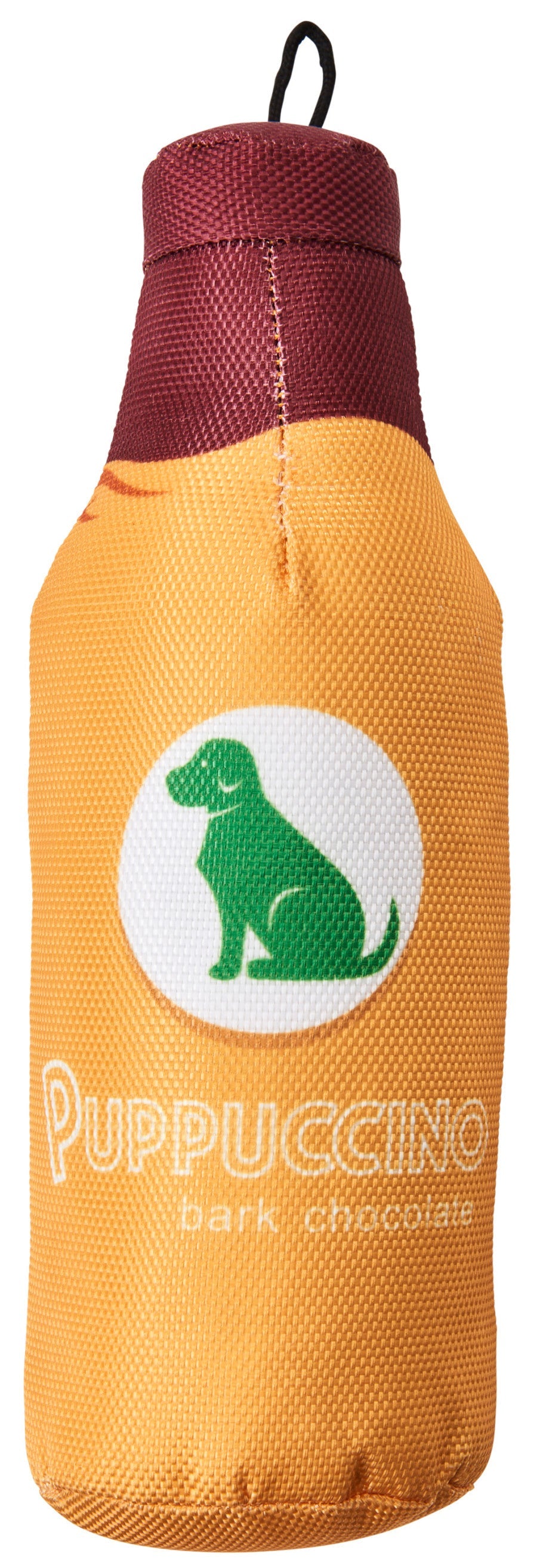 Spot Fun Drink Puppucino Dog Toy Orange, 1ea/9.5 in