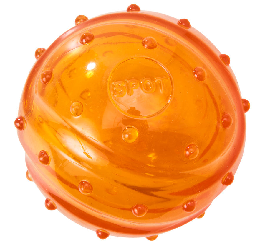 Spot Play Strong Scent-Sation Ball Dog Toy Orange 1ea/3.25 in