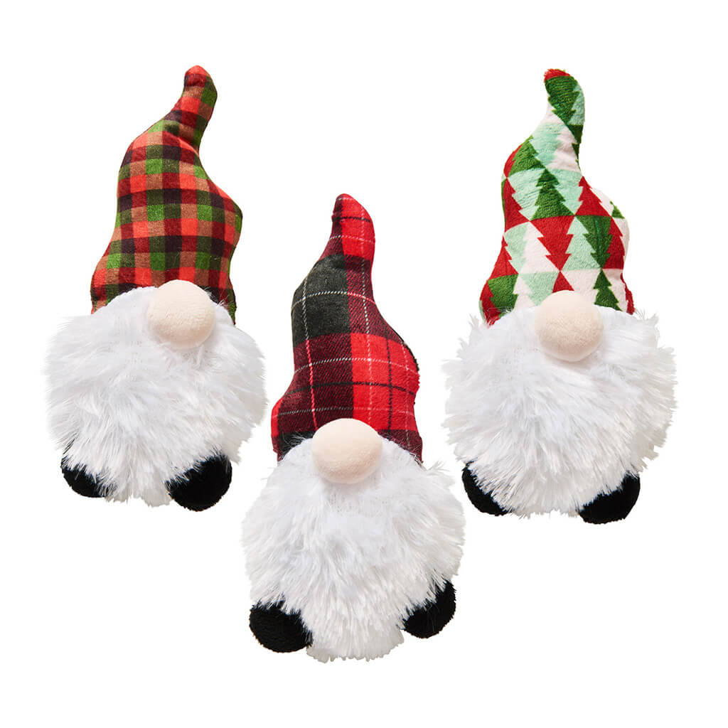 Ethical Pet Holiday Catnip Gnomes Toys Assorted 6in