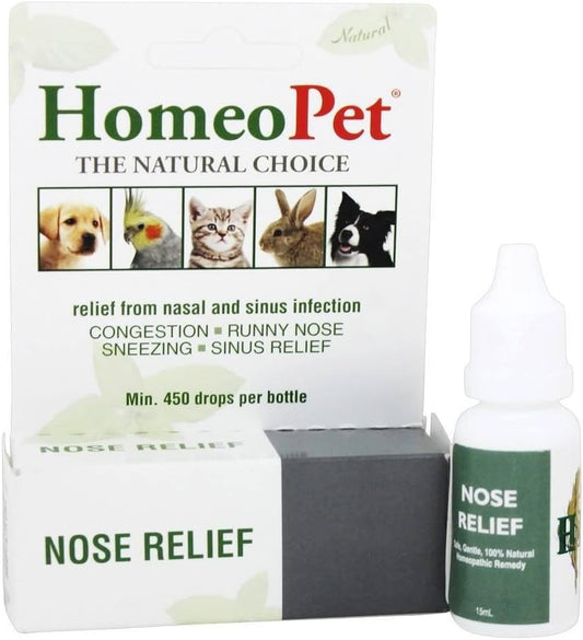 HomeoPet Nose Relief 1ea/15 ml
