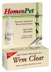 HomeoPet WRM Clear 1ea/15 ml