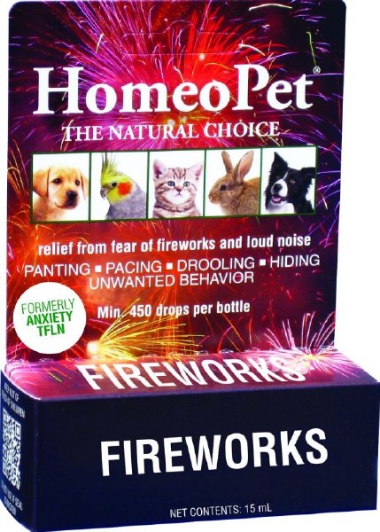 HomeoPet Anxiety Fireworks 1ea/15 ml
