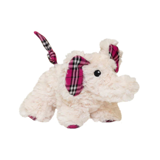 Snugarooz Ella The Elephant White/Plaid 11in.