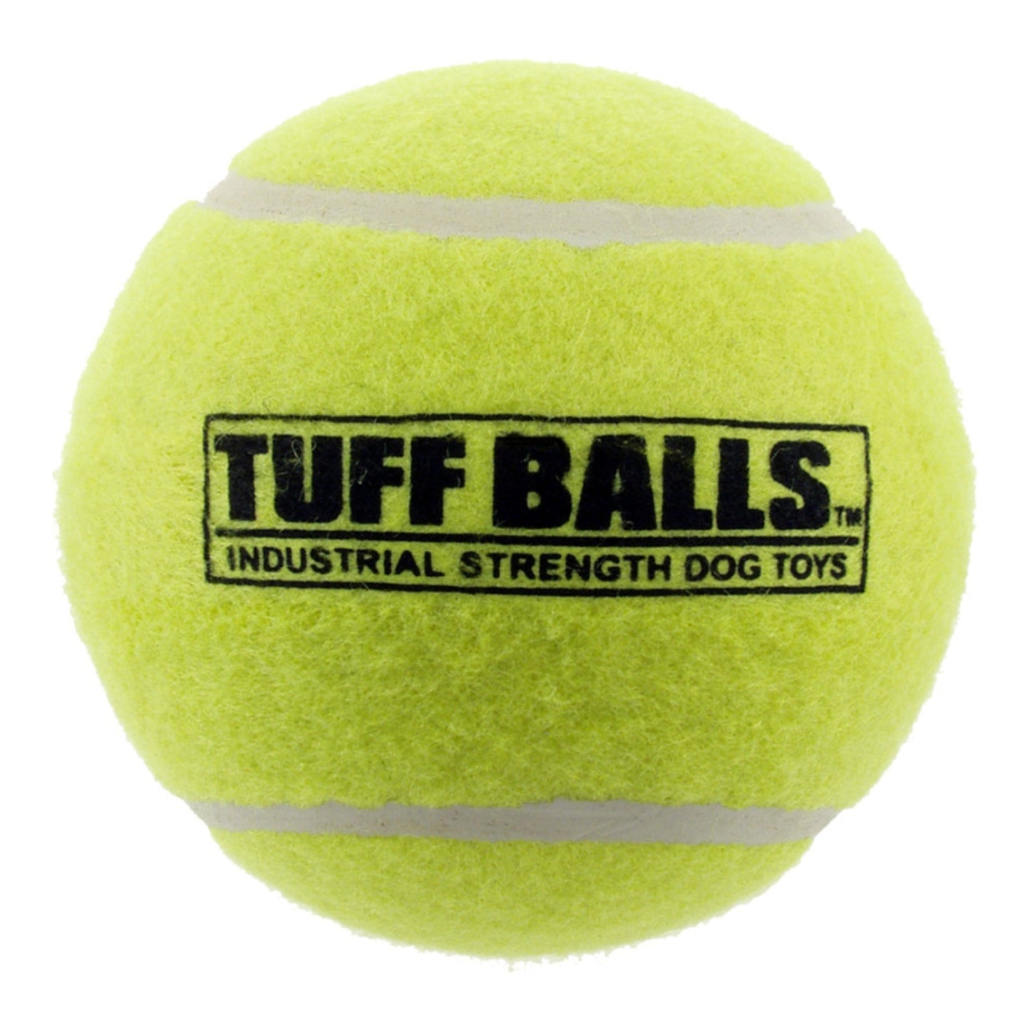 Petsport USA Tuff Ball Dog toy Yellow 12ea/Bulk, 2.5 in