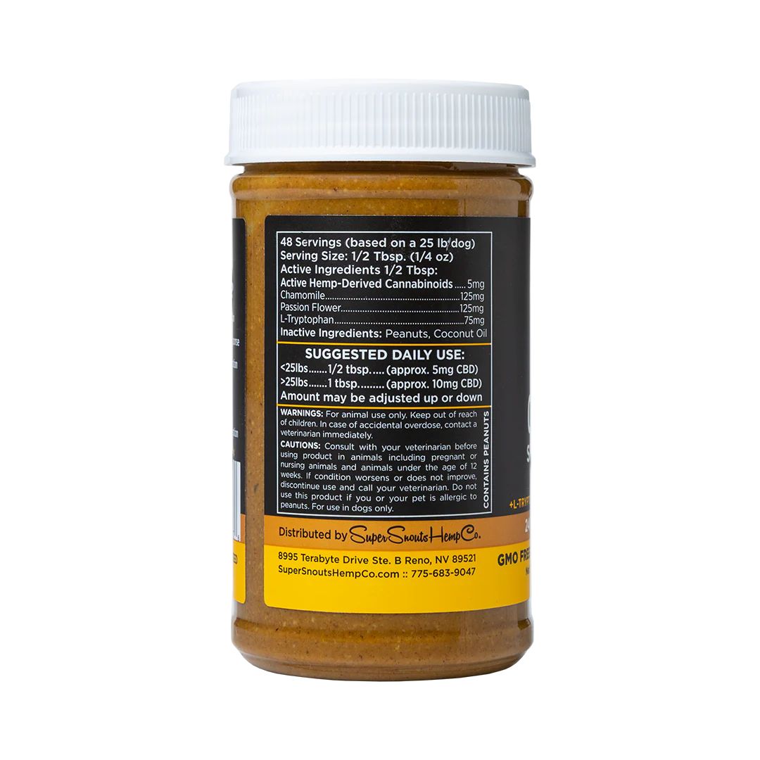 Super Snouts Dog Broad Peanut Butter Chill Out 240Mg