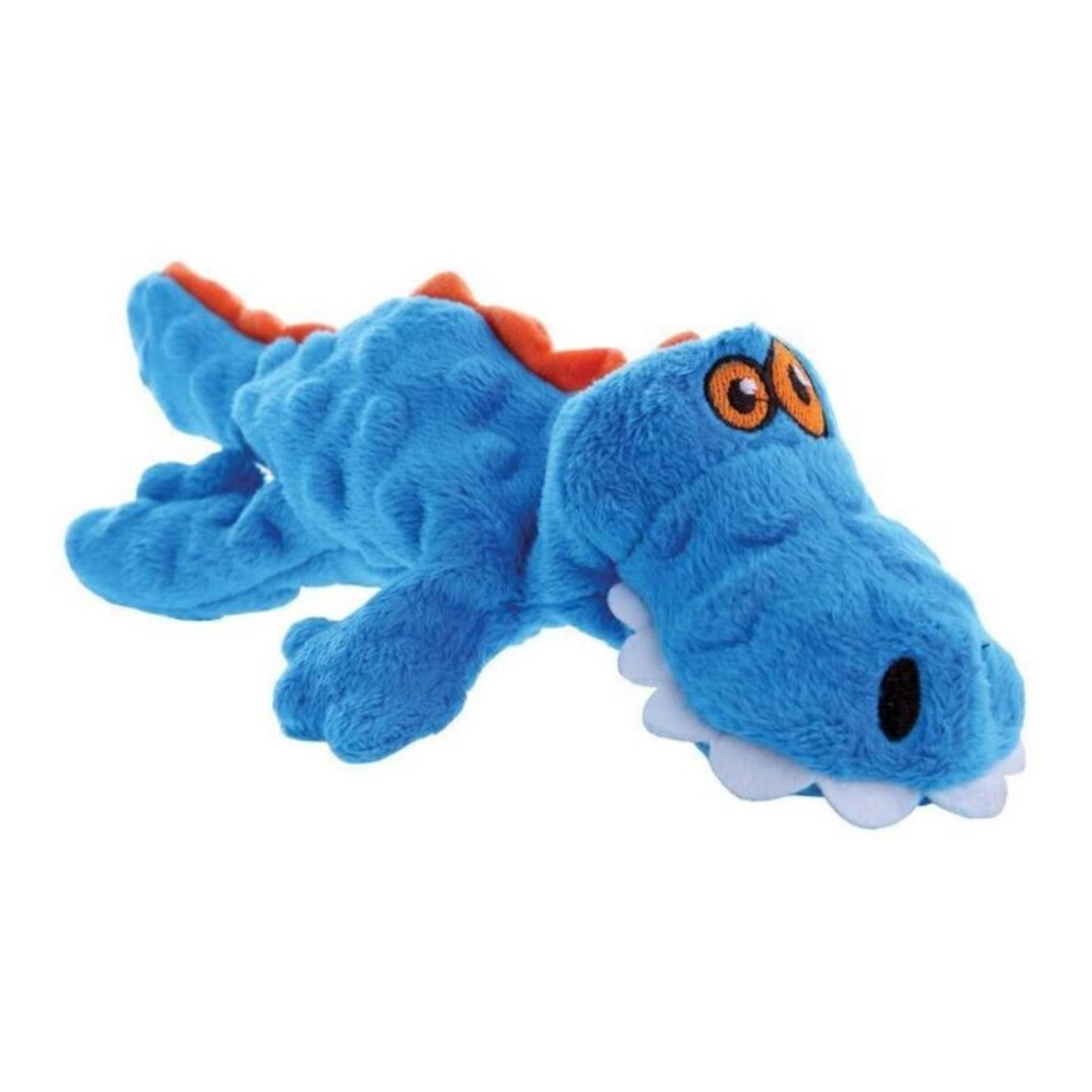 Godog Just For Me Gator Dog Toy Blue Mini