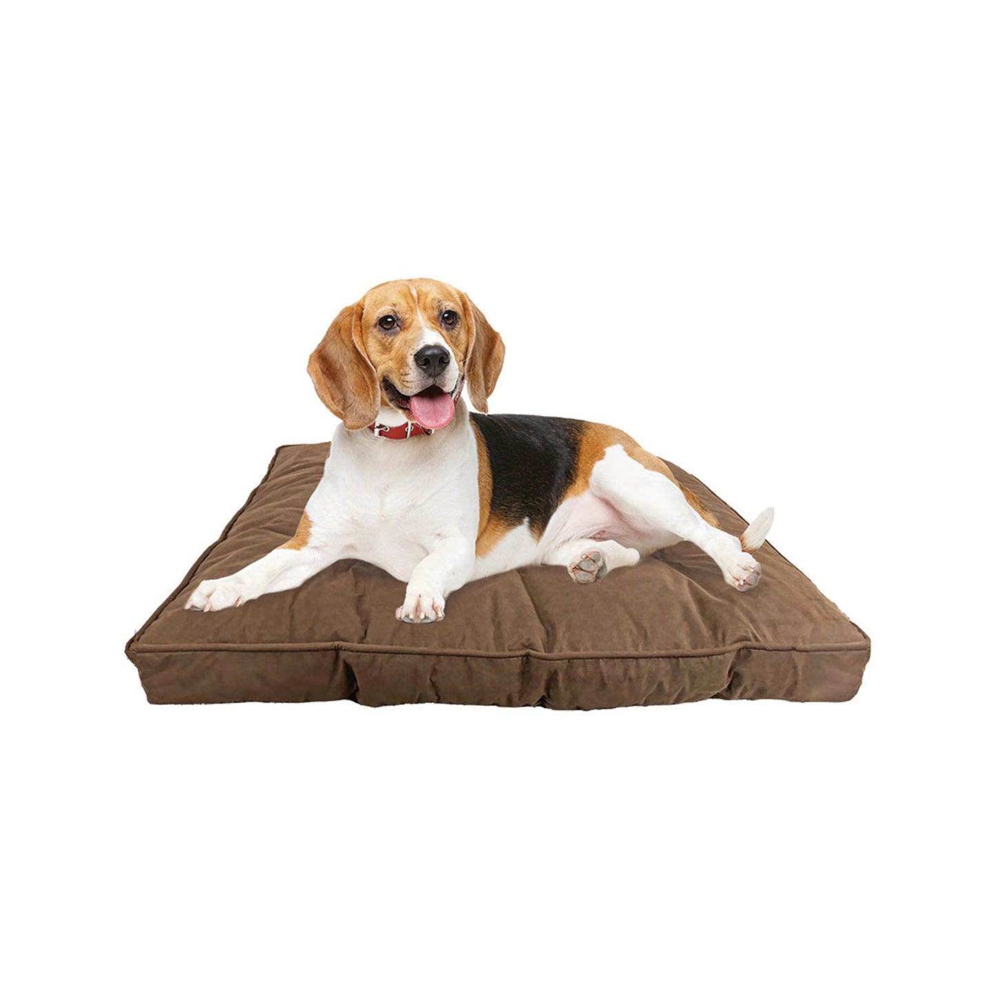 Ethical Pet Sleep Zone Luxe Faux Suede Pillow 32" Chocolate