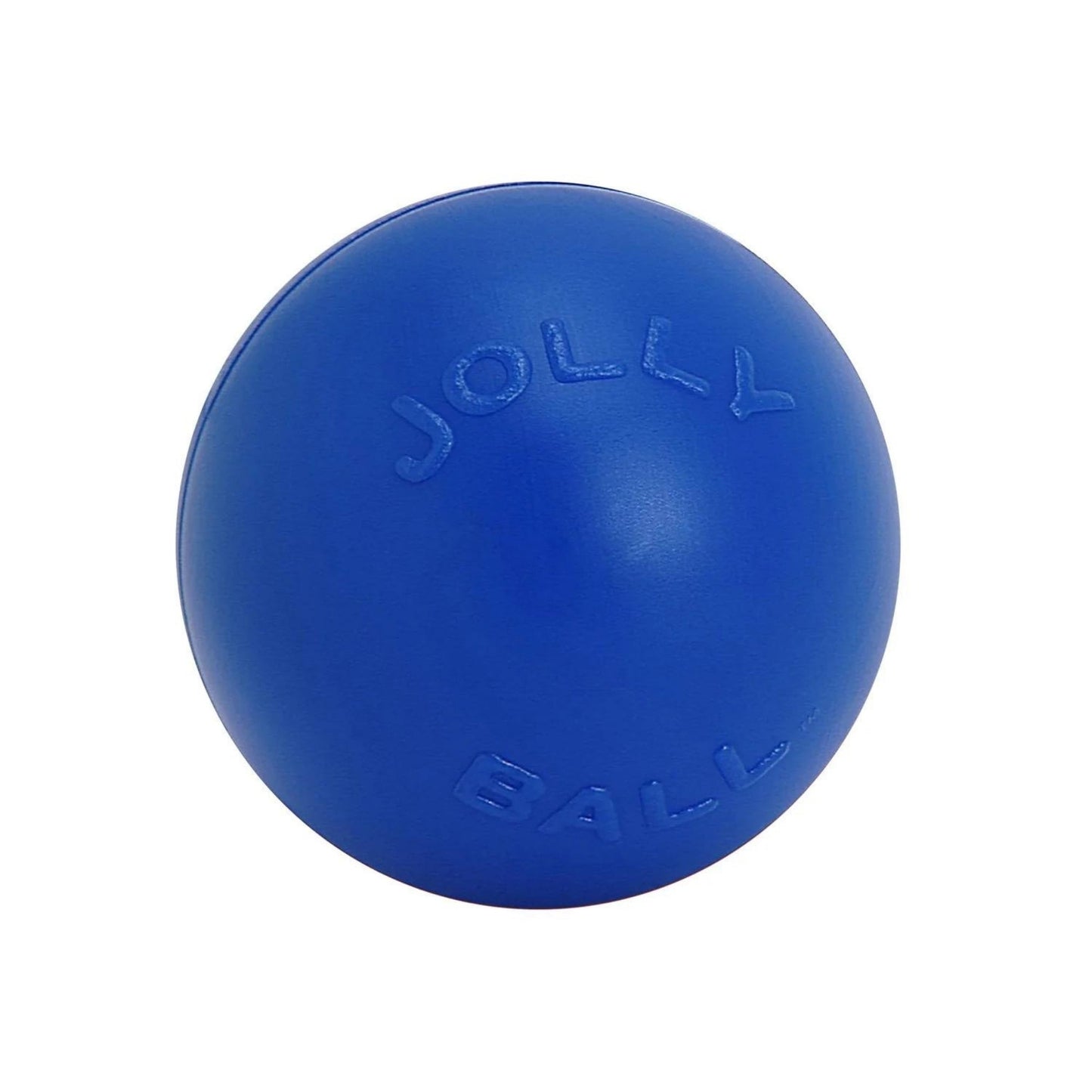 Jolly Pets Push-N-Play Ball Blue Medium 6in.