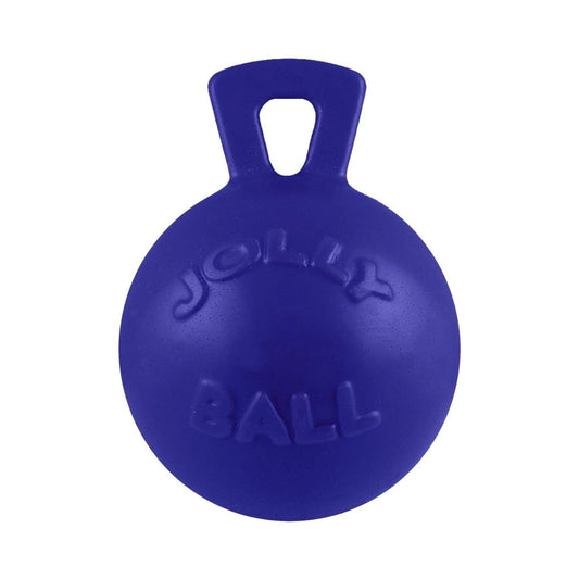 Jolly Pets Tug-N-Toss Ball Blue Large 8in.