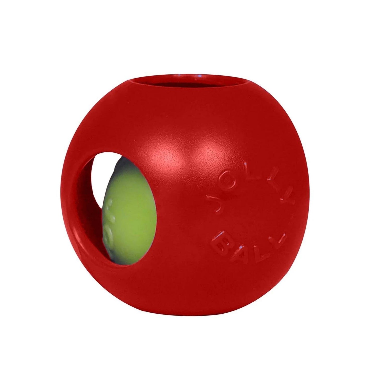 Jolly Pets Teaser Ball Red 8in. Large