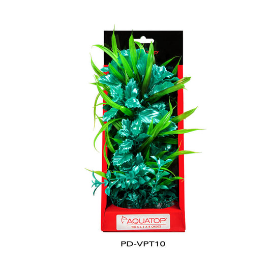 Aquatop Vibrant Passion Plant Turquoise 10in