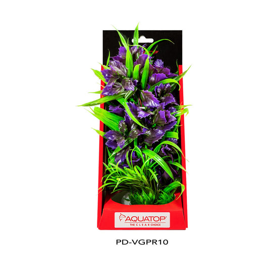 Aquatop Vibrant Garden Plant Purple 10in