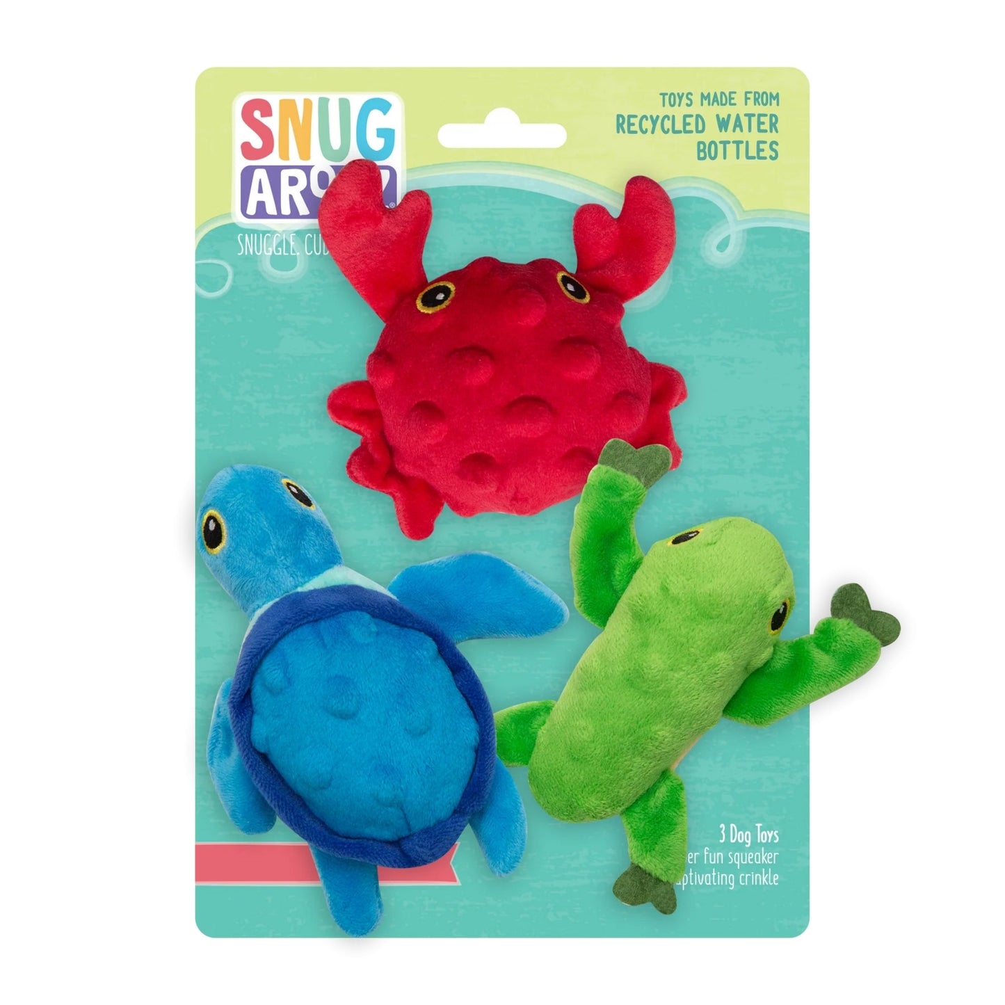 Snugarooz Lil Ocean Buddies 8.5in.-3 Pk