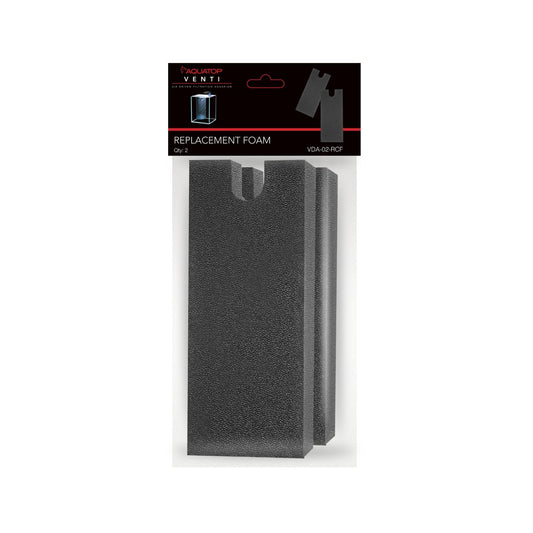 Aquatop Replacement Foam for Venti Desktop Aquarium 2pk