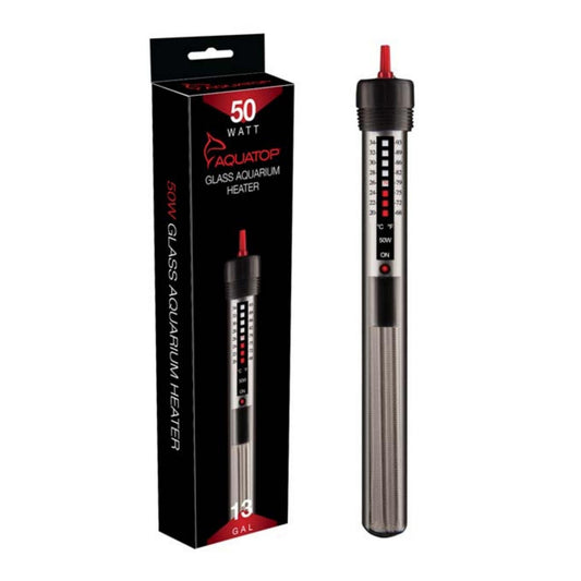 Aquatop Submersible Glass Aquarium Heater 50 Watt
