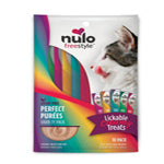 Nulo Freestyle Perfect Purees Grain-Free Cat Food Topper/Treat Variety 0.5oz 10pk