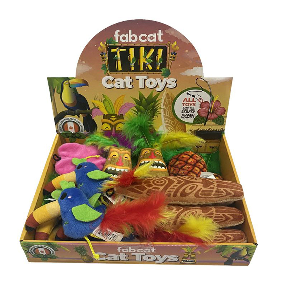 Fabcat Tiki 25Pc Display