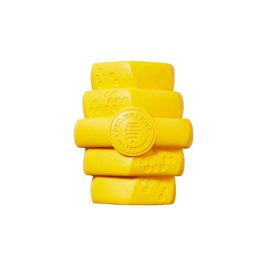 Project Hive Pet Company Hive Chew Toy  Yellow Small