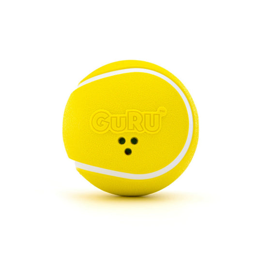 GURU Giggling Tennis Ball Dog Toy 1ea/LG