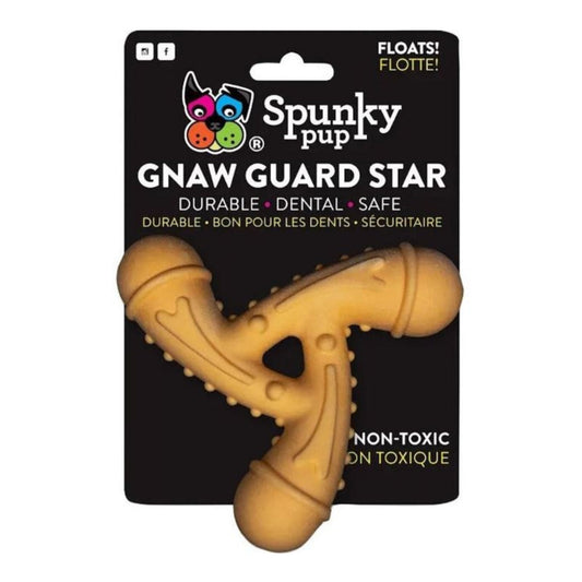 Spunkypup Gnaw Guard Squeaky Toy Star One Size