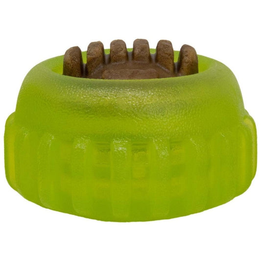 Starmark Sprocket with Ridged Dog Treat Green 1ea/LG