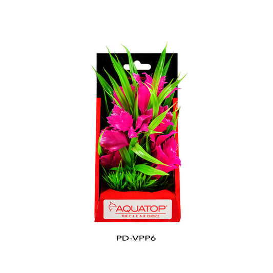 Aquatop Vibrant Passion Plant Pink 6in